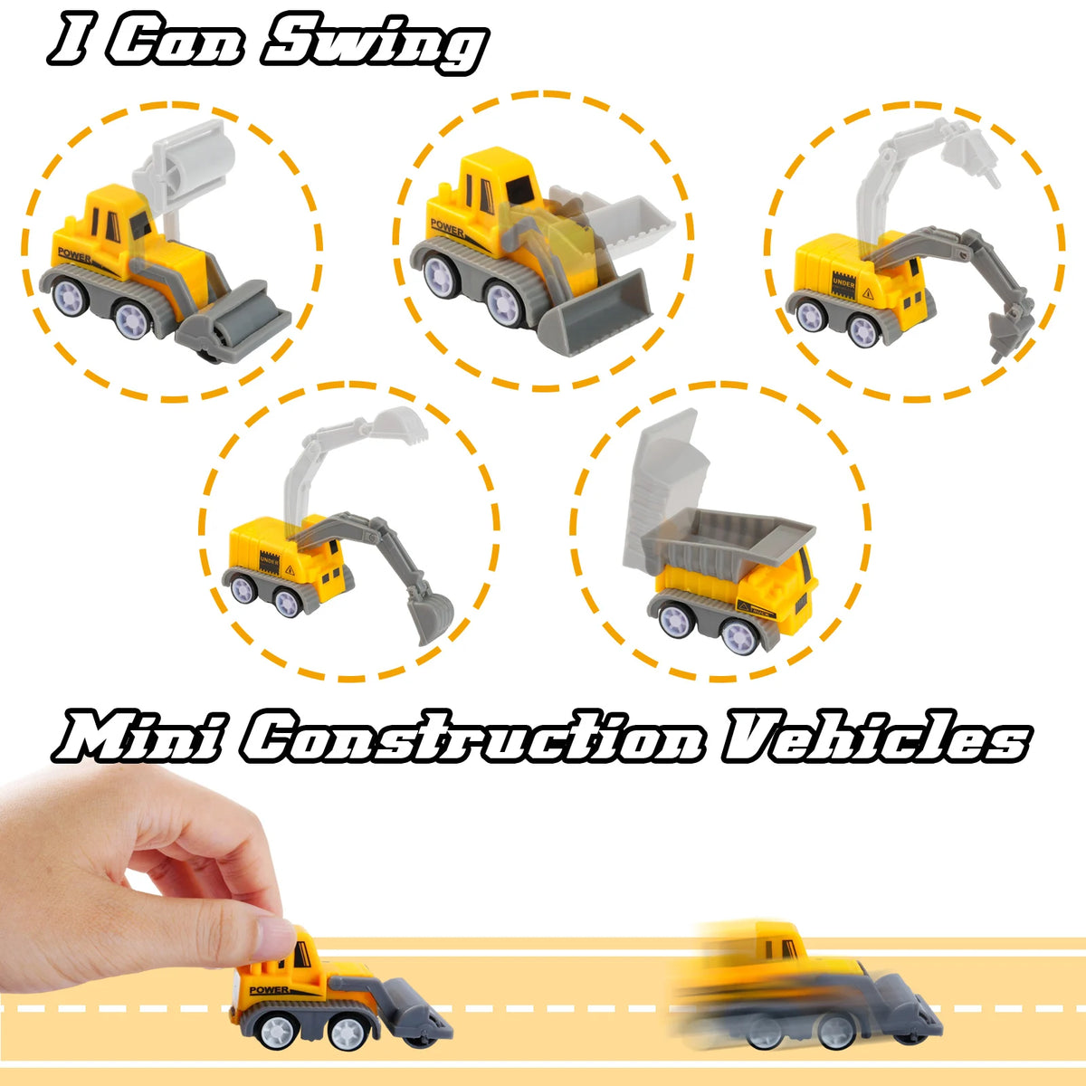Tractor Sand Play Set Toy Sensory Bin For Kids