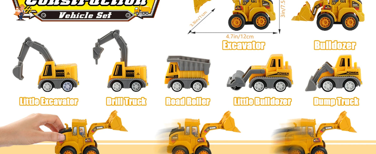Tractor Sand Play Set Toy Sensory Bin For Kids